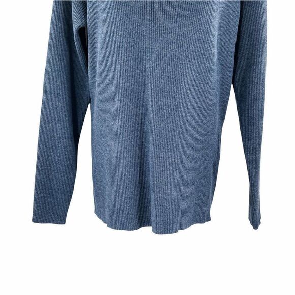 Lulu's Lounge Lifestyle Ribbed Knit Sweater Top S - Picture 5 of 9